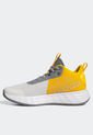 Tenis Basketball Gris-Amarillo-Blanco adidas Performance OwnTheGame de adidas Performance