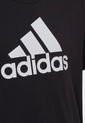 Camiseta Negro-Blanco adidas Performance Essentials Logo Grande de adidas Performance