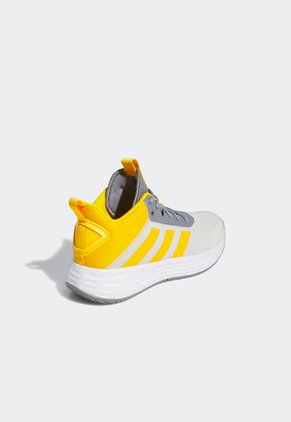 Tenis Basketball Gris-Amarillo-Blanco adidas Performance OwnTheGame