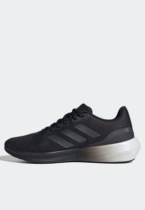 Tenis Running Negro-Gris-Blanco adidas Performance Runfalcon 3