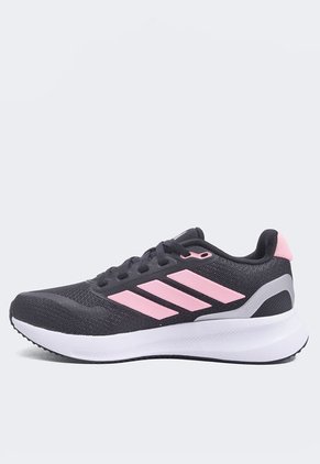 Tenis Running Negro-Rosa-Blanco adidas Performance Runfalcon 5