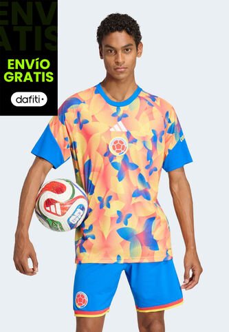 Camiseta Selección Colombia adidas Prepartido Local 26 Multicolor adidas Performance
