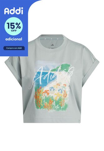 CAMISETA ADIDAS MUJER KB2461 Talla L adidas Performance