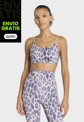 Top Deportivo adidas Performance Optime Essentials Workout Violeta adidas Performance