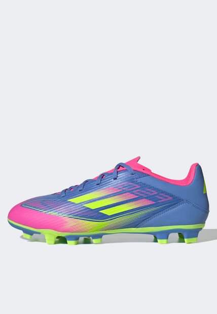 Guayo Azul Lavanda-Amarillo Neón-Fucsia adidas Performance F50 Club FG/MG