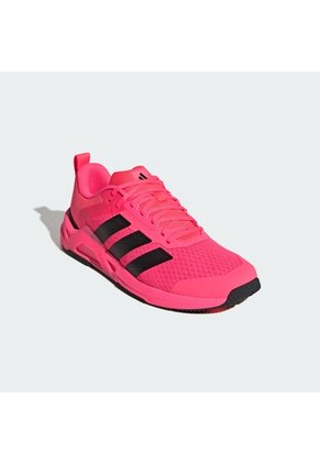 Tenis Gris Adidas De Entrenamiento Dropset Control Rosa