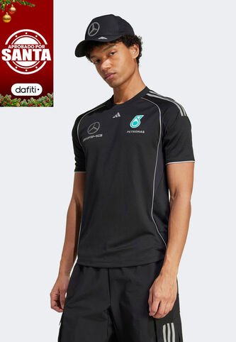 Camiseta adidas Performance Mecánico Mercedes - AMG Petronas F1 Team Negro adidas Performance