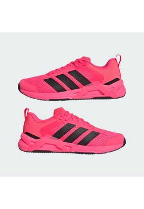 Tenis Gris Adidas De Entrenamiento Dropset Control Rosa
