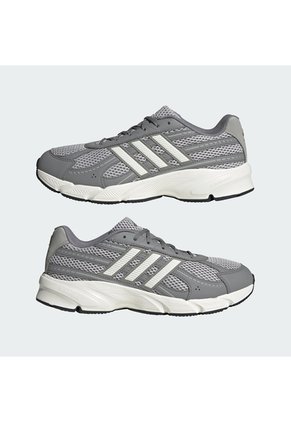 Tenis Lifestyle Blanco Adidas Technochaos 2000 Gris