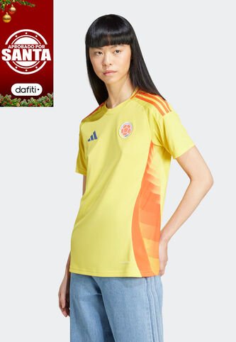 Camiseta Colombia adidas Performance Local FCF 24 Amarillo adidas Performance