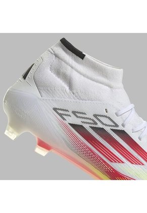 Guayos Adidas Mujer F50 Elite Mid Firm FG-Blanco