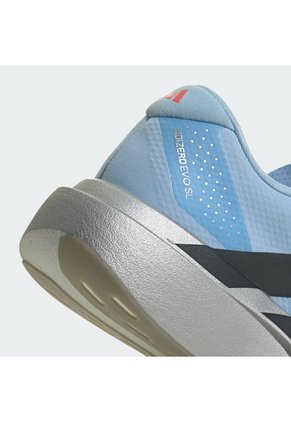 Tenis Running Plateado Adidas Adizero EVO SL Azul
