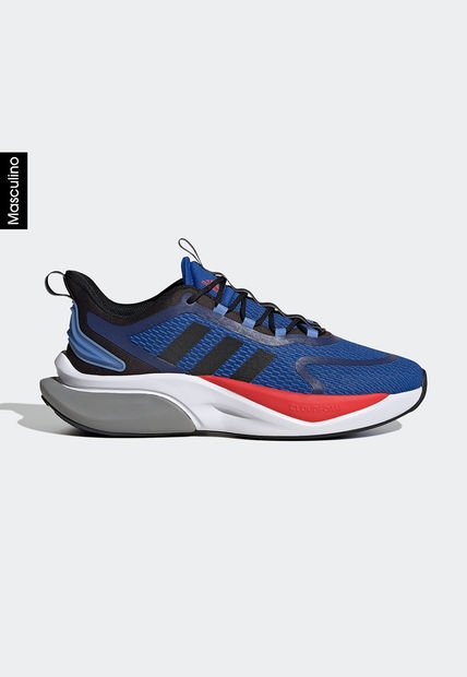 Tenis Running Azul-Negro-Rojo adidas Performance Alphabounce+