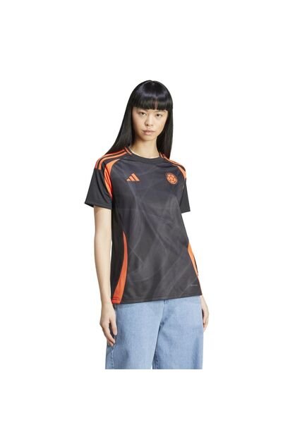 CAMISETA EQUIPOS ADIDAS SELECCIÓN COLOMBIA DAMA VISITANTE IP8271 NEGRO Talla XS