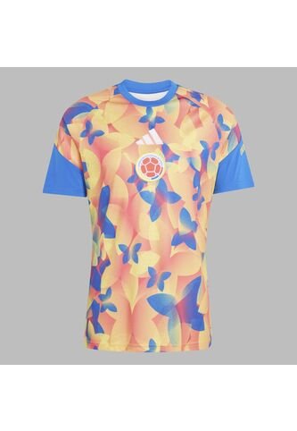 Camiseta Adidas Hombre Prepartido Local Selección Colombia 26 - Azul adidas Performance