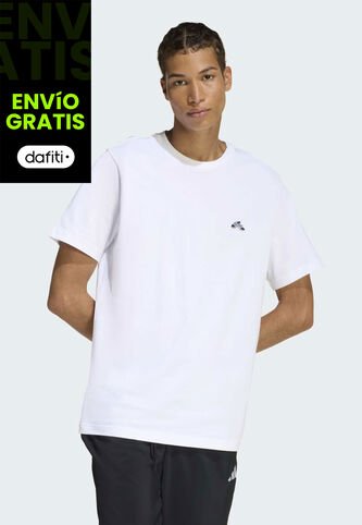 Camiseta adidas Sportswear Graphic Summer Slide Trim Blanco adidas Performance