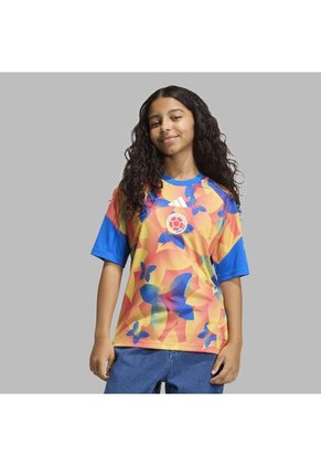 Camiseta Adidas Niños Prepartido Local Selección Colombia 26 - Azul