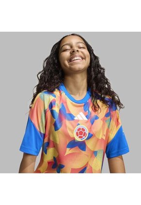 Camiseta Adidas Niños Prepartido Local Selección Colombia 26 - Azul