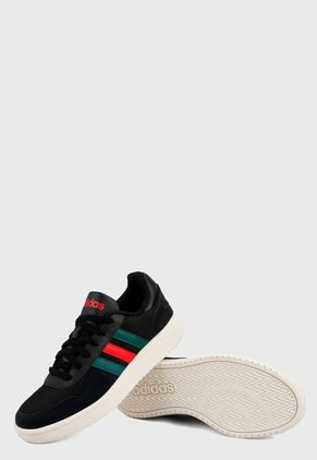 Tenis Basketball Negro-Rojo-Verde adidas Performance Hoops 2.0