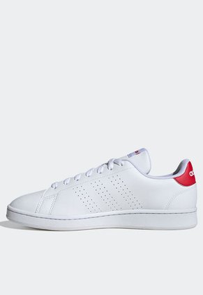 Tenis Lifestyle Blanco-Rojo adidas Performance Advantage