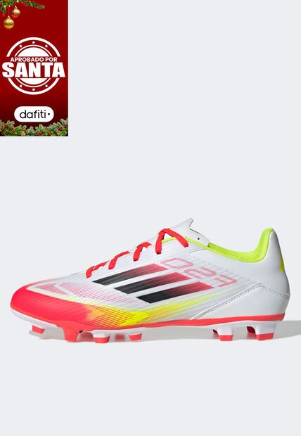 Guayos adidas Performance F50 Club FG/MG Blanco
