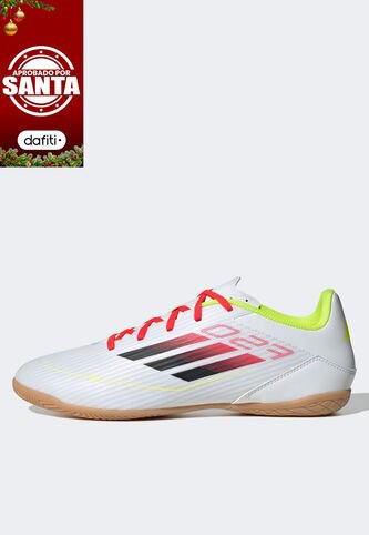 Guayos adidas Performance F50 Club IN Blanco adidas Performance