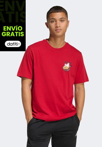 Camiseta adidas Sportswear Snack Cookie Graphic Rojo adidas Performance