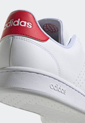 Tenis Lifestyle Blanco-Rojo adidas Performance Advantage