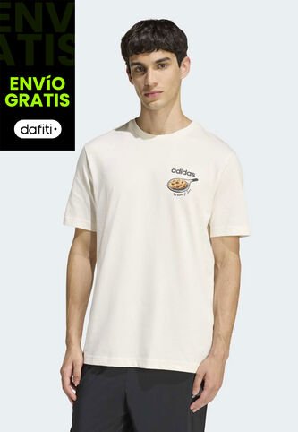 Camiseta adidas Sportswear Graphic Snack Cookie Marfil adidas Performance