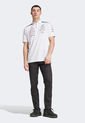 Polo adidas Sportswear Mercedes - AMG Petronas F1 Team Blanco de adidas Performance