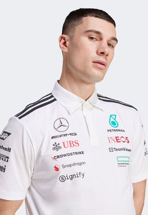 Polo adidas Sportswear Mercedes - AMG Petronas F1 Team Blanco