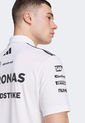 Polo adidas Sportswear Mercedes - AMG Petronas F1 Team Blanco de adidas Performance
