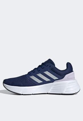Tenis Running Azul Navy-Plateado-Blanco adidas Performance Galaxy 6