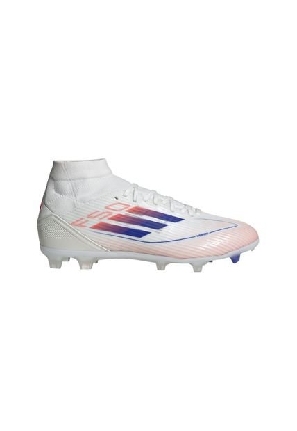 Adidas Performance Guayos Adidas Mujer F50 League Mid-Cut Terreno Firme/Multisuperficie – Blanco-Multicolor Guayos Adidas Mujer F50 League Mid-Cut Terreno Firme/Multisuperficie – Blanco-Multicolor