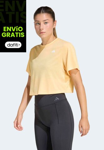 Camiseta adidas Performance Train Essentials Boxy Amarillo adidas Performance