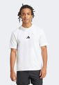 Camiseta Blanco-Negro adidas Sportswear Essentials de adidas Performance