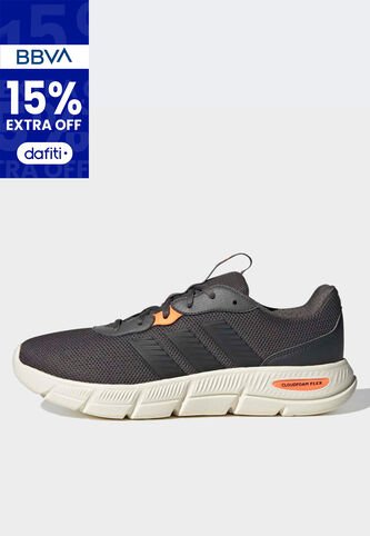 Tenis adidas Sportswear Cloudfoam Flex Laces Gris Oscuro adidas Performance