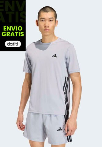 Camiseta adidas Performance Workout Essentials Base Gris adidas Performance