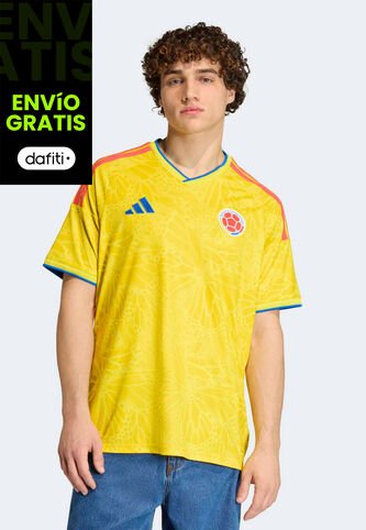 Camiseta Local Selección Colombia 26 adidas Amarillo adidas Performance