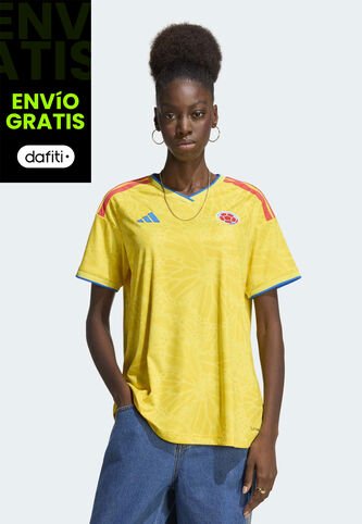 Camiseta Local Selección Colombia 26 adidas Amarillo adidas Performance