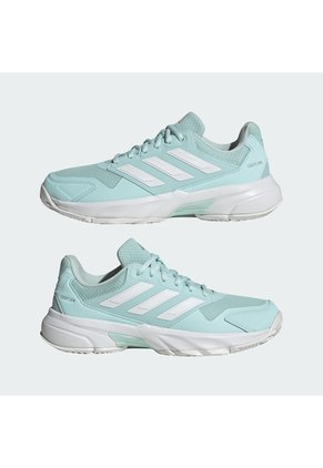 Tenis Tenis Turquesa Adidas Courtjam Control 3 Mujer