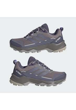 Tenis Senderismo Gris Adidas Terrex Skychaser Ax5 Mujer