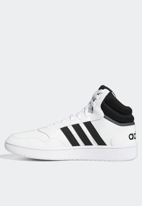 Tenis adidas Sportswear Hoops 3.0 Mid Blanco