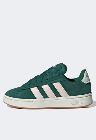Tenis Lifestyle Verde-Blanco-Rosa adidas Sportswear Grand Court Alpha adidas Performance