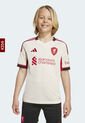 Camiseta Liverpool FC Visitante 25/26 adidas Performance Marfil de adidas Performance