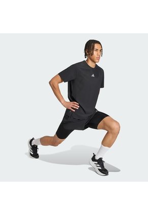 Camiseta Running Negro Adidas Adi365 Aspyre