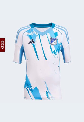 Camiseta Millonarios FC Visitante 2025 adidas Performance Blanco adidas Performance