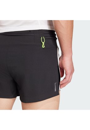 Shorts Running Negro Adidas Adizero Gel Pocket