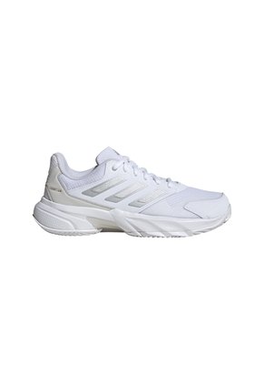 Tenis Tenis Blanco Adidas Courtjam Control 3 Arcilla Mujer