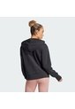 Buzo Entrenamiento Negro Adidas D4T Cierre Frontal Mujer de adidas Performance